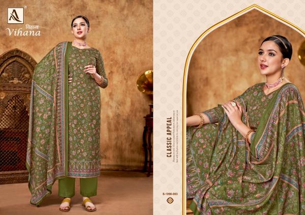 Alok Vihana Pashmina Digital Print Designer Dress Material Collection